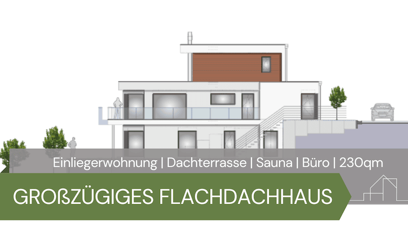 Titelbild - Großzügiges Flachdachhaus