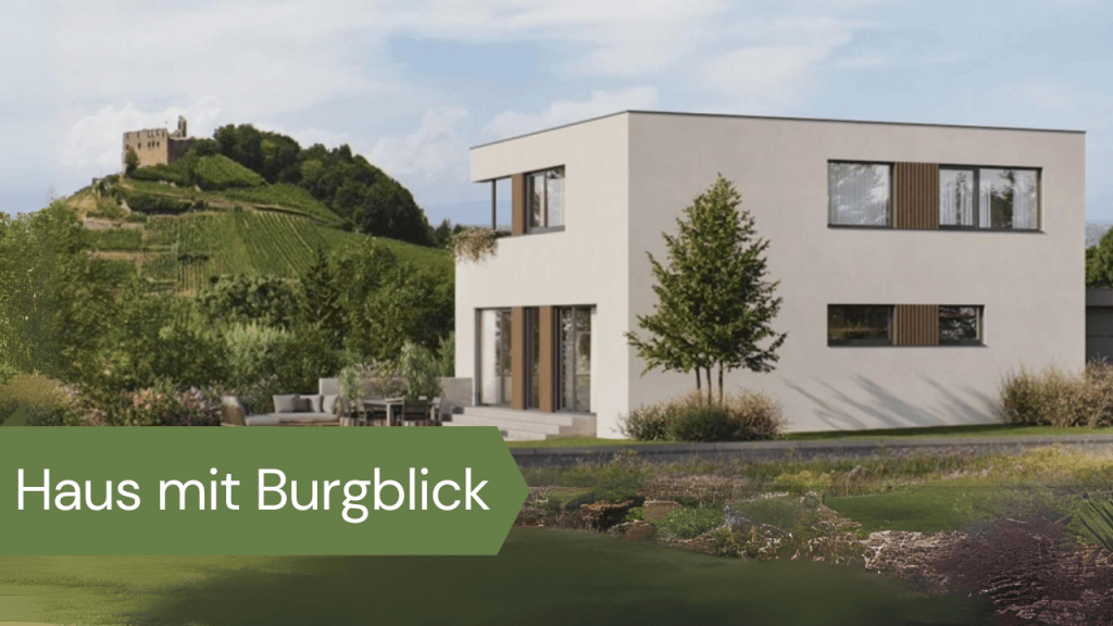 Haus mit Burgblick