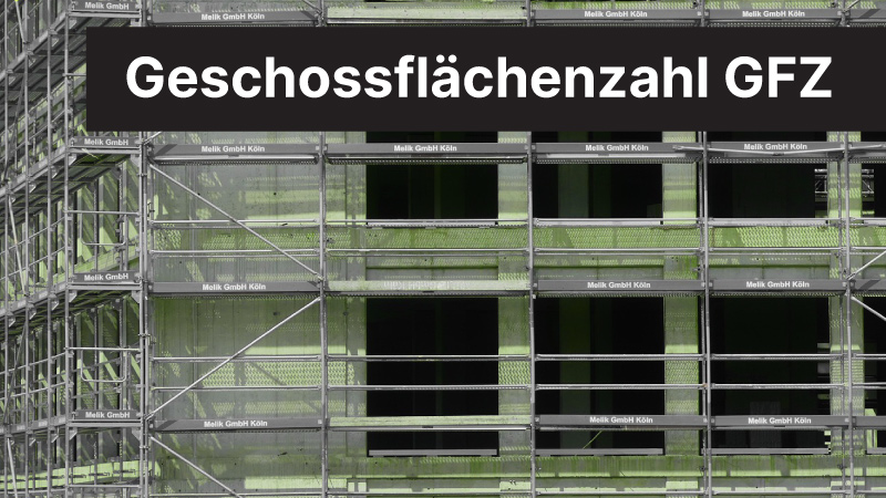 Geschossflächenzahl GFZ